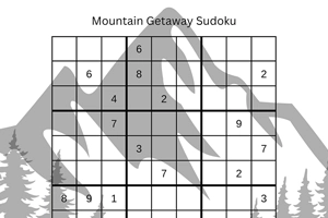 Mountain Getaway Sudoku