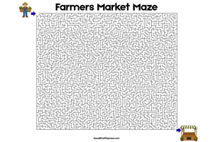 Farmers Market Maze