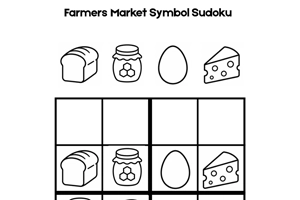 Farmers Market Symbol Sudoku