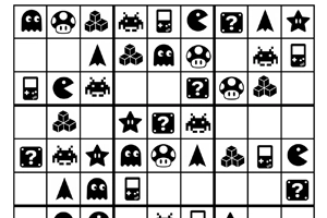 Retro Arcade Symbol Sudoku