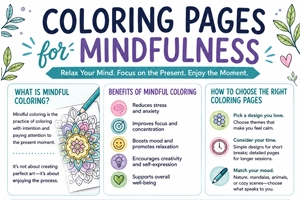 Coloring Pages for Mindfulness