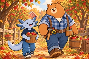 Apple-Themed Printable Puzzles: Word Search, Sudoku, Maze & Coloring Page