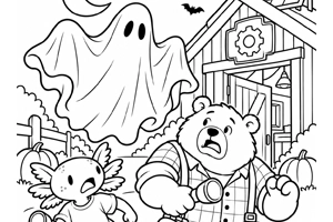 Free Halloween Coloring Page