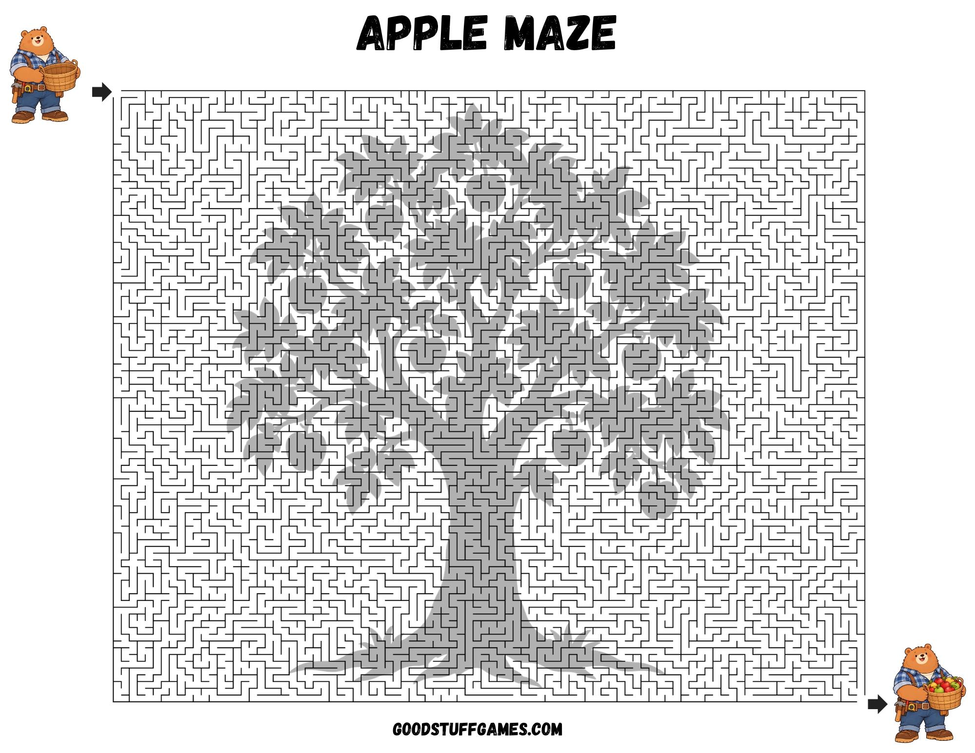 Apple Maze